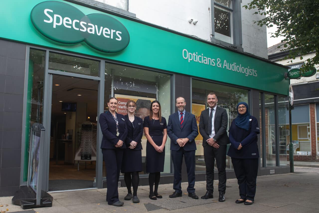 Jonathan Reynolds MP meets ear and eye experts supporting patients and the high street