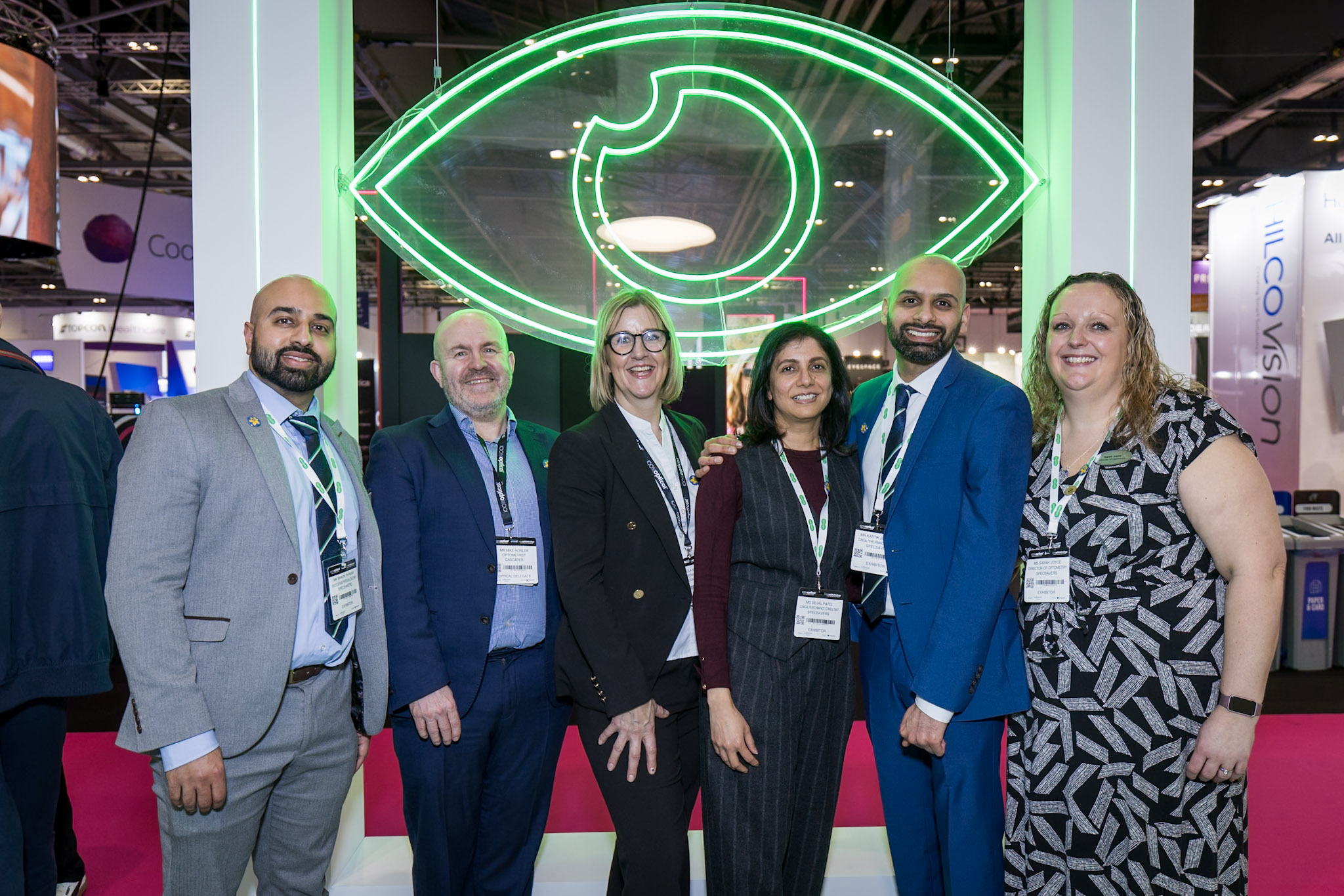 Specsavers stand at 100% Optical