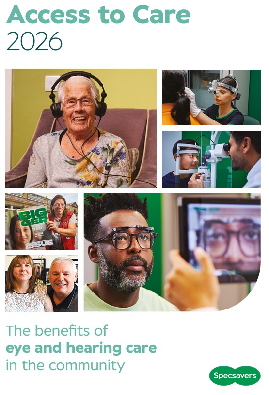 Expanding community eye and hearing care would improve access to care – AND save the UK £2.91bn a year by 2040